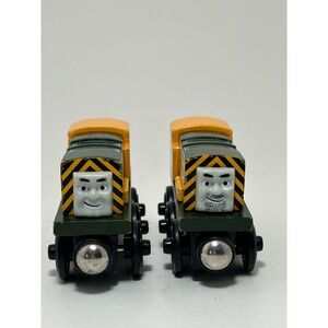 Thomas & Friends Wooden Railway Iron Arry and Iron Bert Sodor Ironworks Diesels